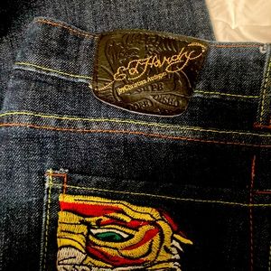 VINTAGE ED HARDY jeans size 31